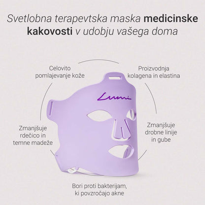 Lumi svetlobna terapevtska maska