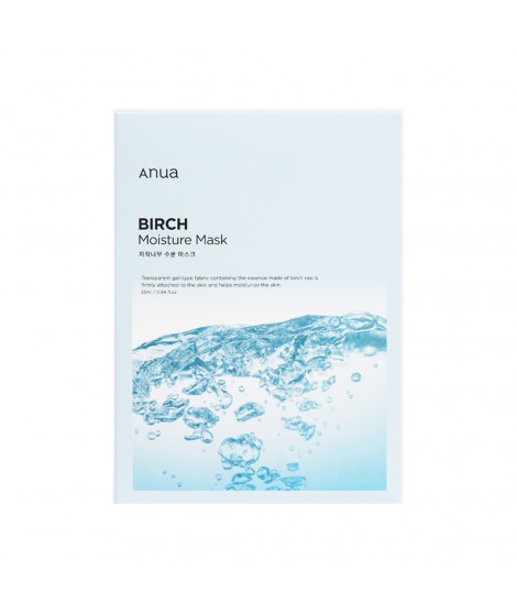 ANUA Birch Moisture Mask - Tekstilna maska - centerzanegokoze.si