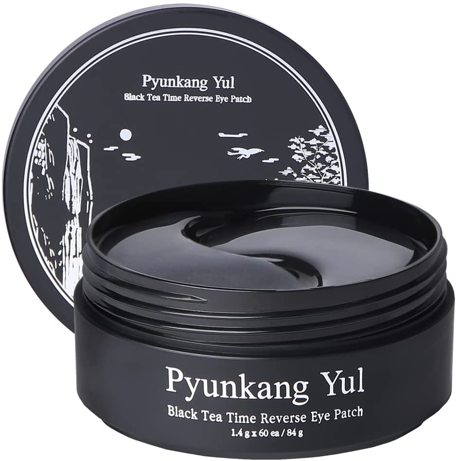 Pyunkang yul Black Tea Time Reverse Eye Patch - Obliži za oči s fermentiranim črnim čajem - centerzanegokoze.si