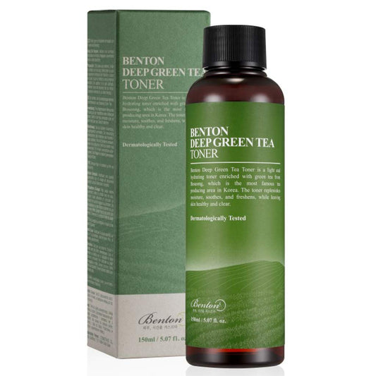 BENTON Deep Green Tea Toner - Tonik za obraz z zelenim čajem - centerzanegokoze.si