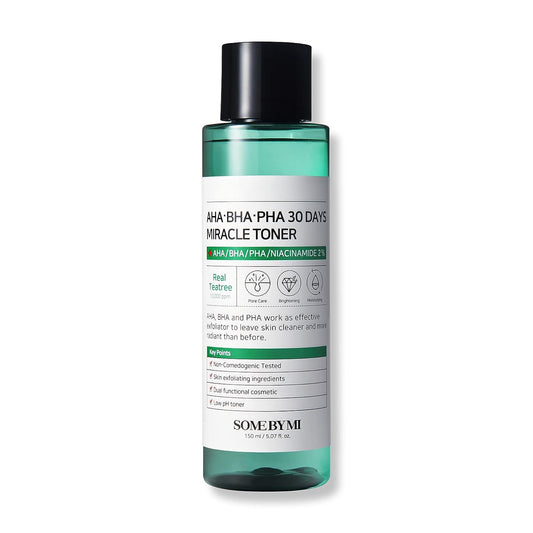 SOME BY MI AHA, BHA, PHA 30 Days Miracle Toner - Tonik za obraz - centerzanegokoze.si